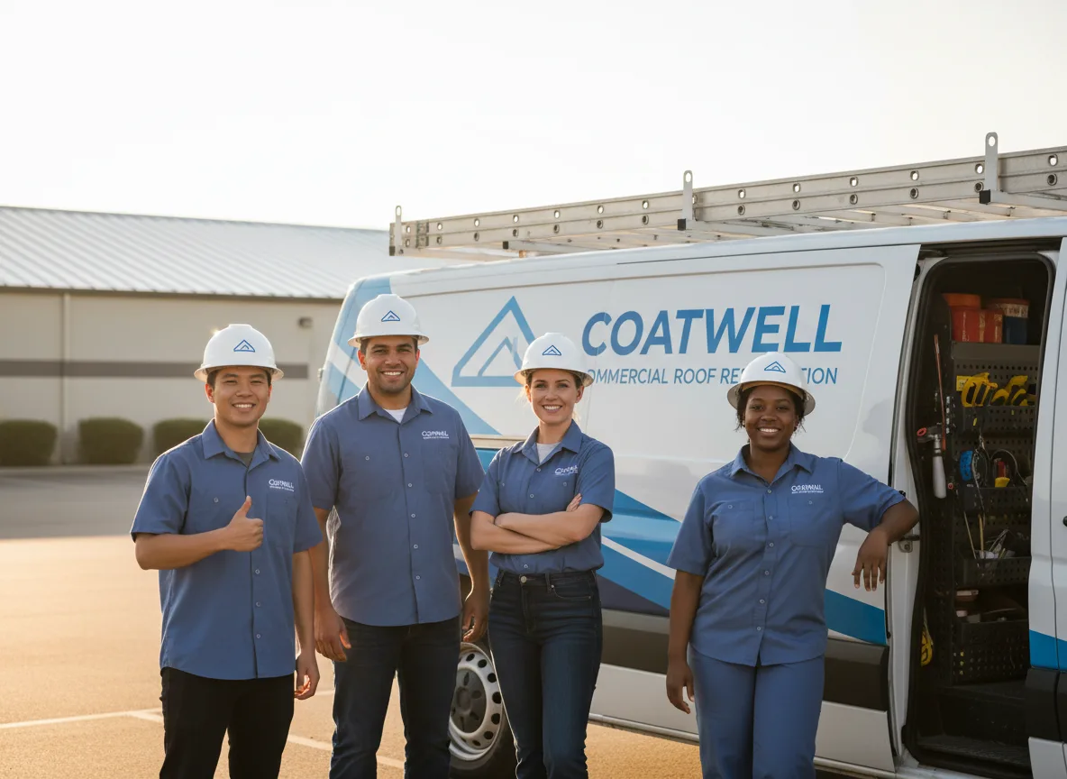 Commercial roof coating company in Portlandville, NY